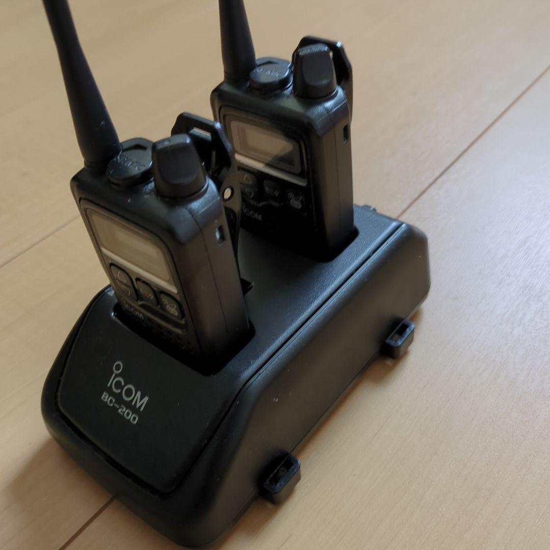 ICOM IC-4300L トランシーバー 2台セット BC-200