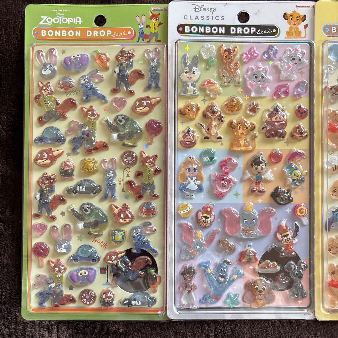 【国内正規品】ディズニー　ボンボンドロップシール