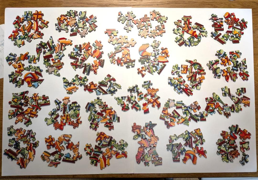 ジグソーパズル　THREE FRENCH HENS（3羽のフランス雌鶏）