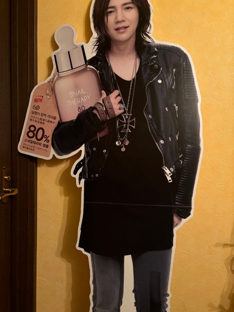 チャングンソク　等身大パネル