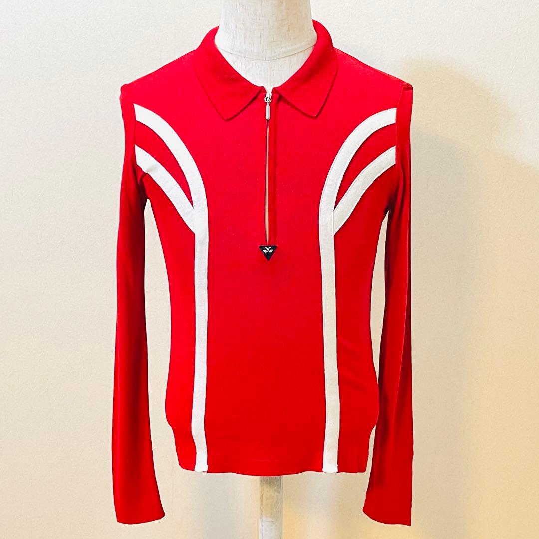 即完売レア ワルターゲニューイン ゴルフウェア XS 美品 イタリア製ニット