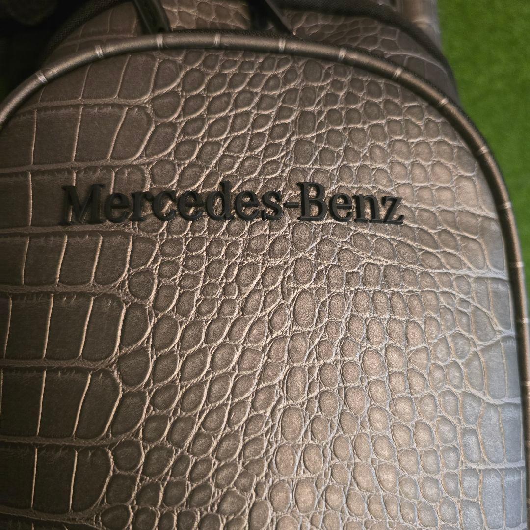 Titleist メルセデス・ベンツ キャディバッグ グレー 型押し