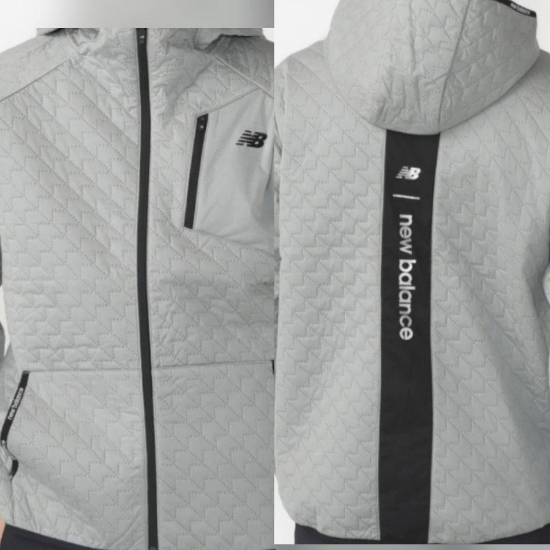 新品✰newbalancegolfキルティングゴルフウェア上下 蓄熱保温防風撥水