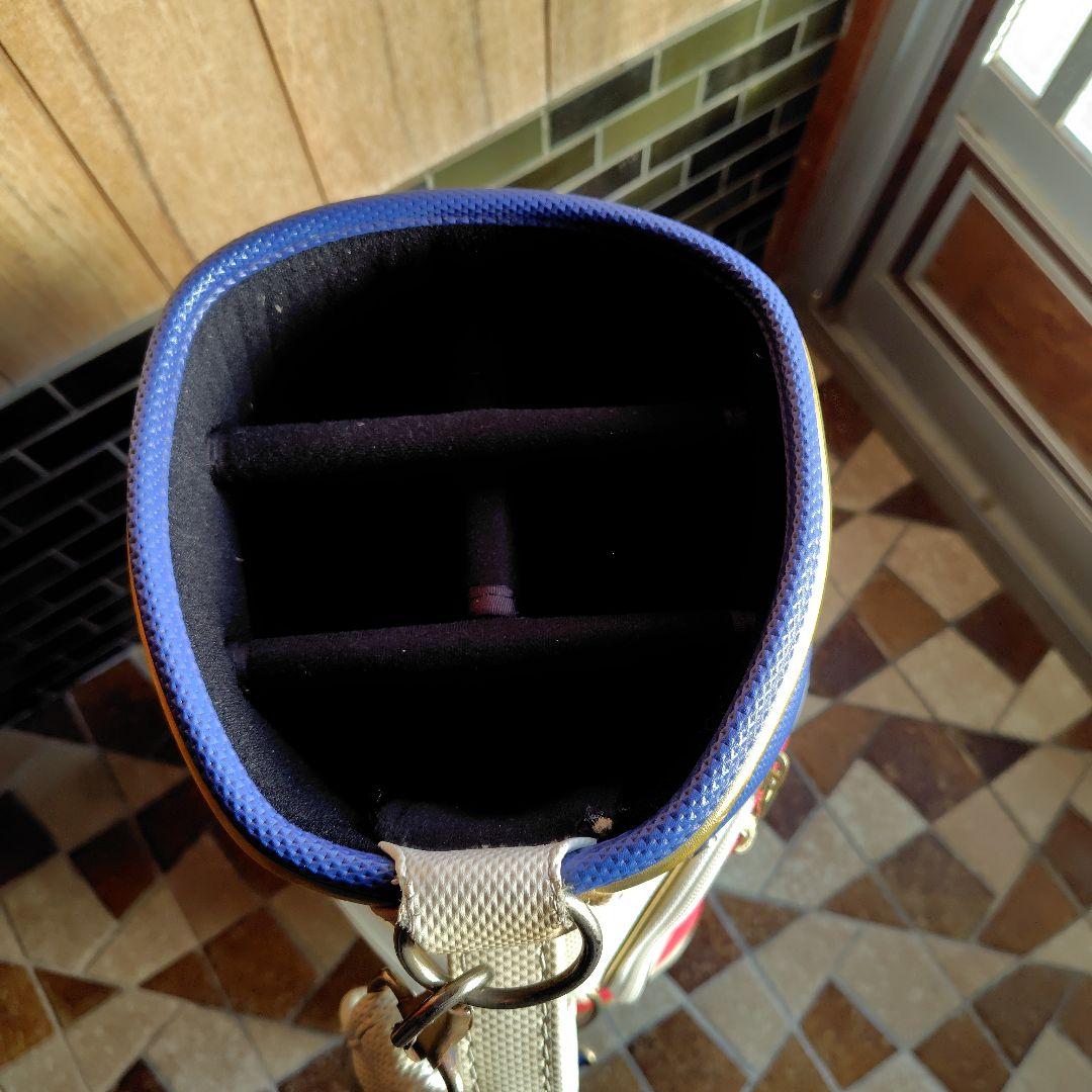 Js'ゴルフバッグ 太陽デザイン 合成皮革 #ジャンボ尾崎 キャディバッグ