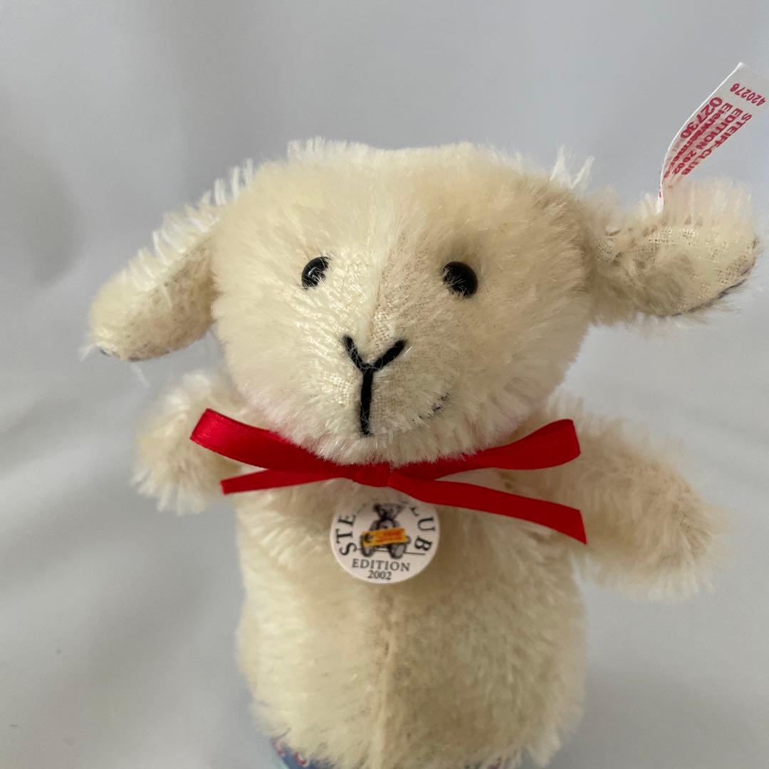 レア！Steiff シュタイフ　エッグコージーセット　ラビット＆ラム