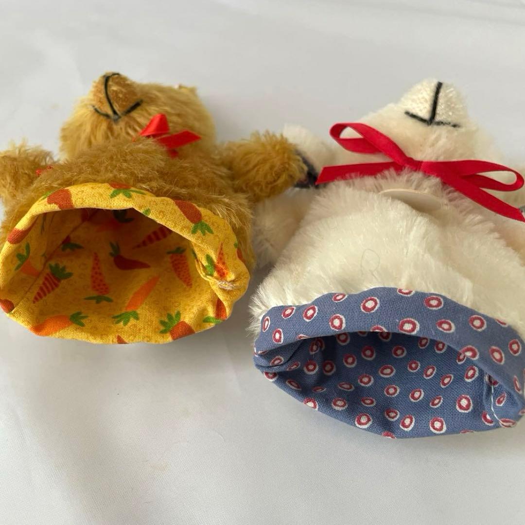 レア！Steiff シュタイフ　エッグコージーセット　ラビット＆ラム