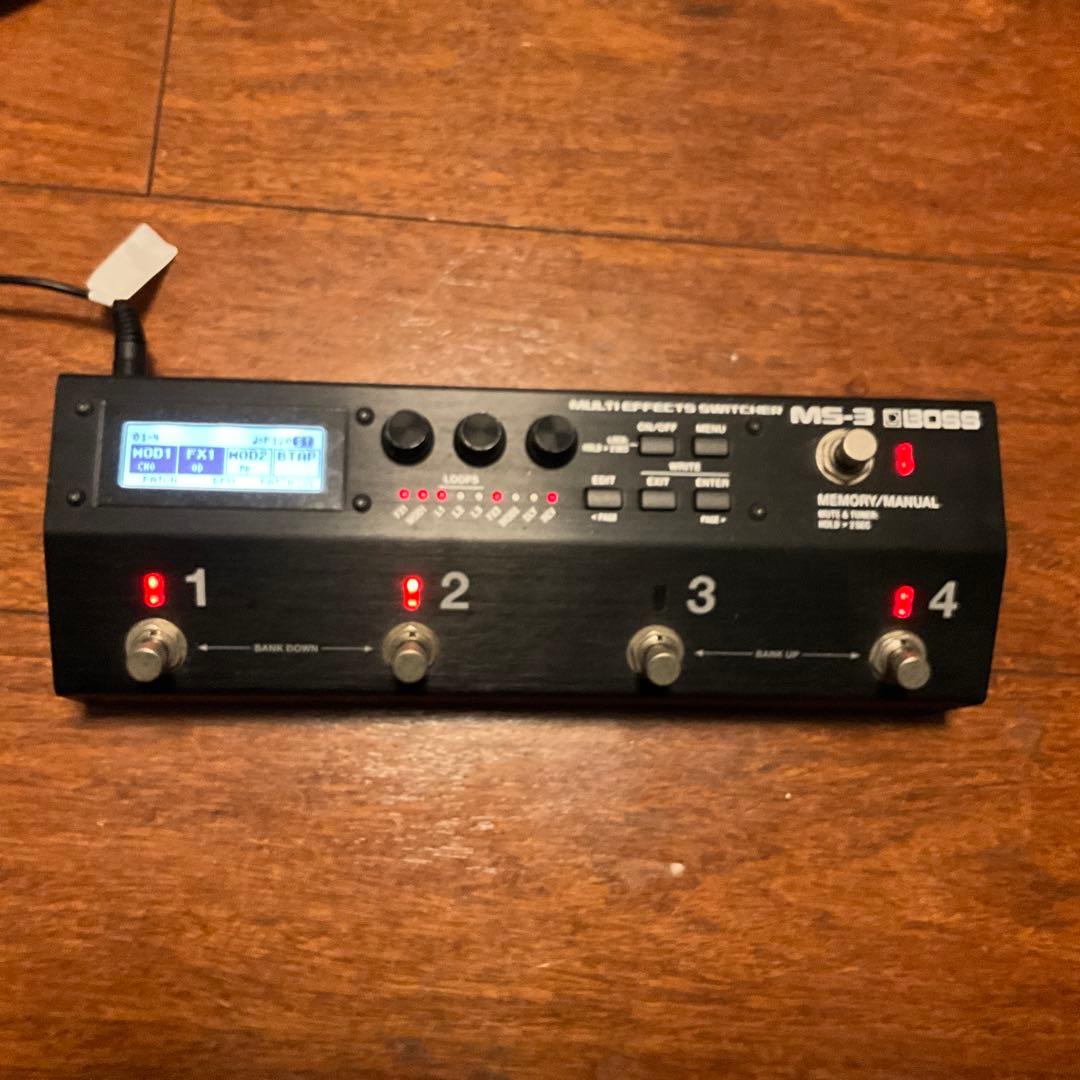 BOSS MS-3 マルチエフェクター＆スイッチャー MIDI対応