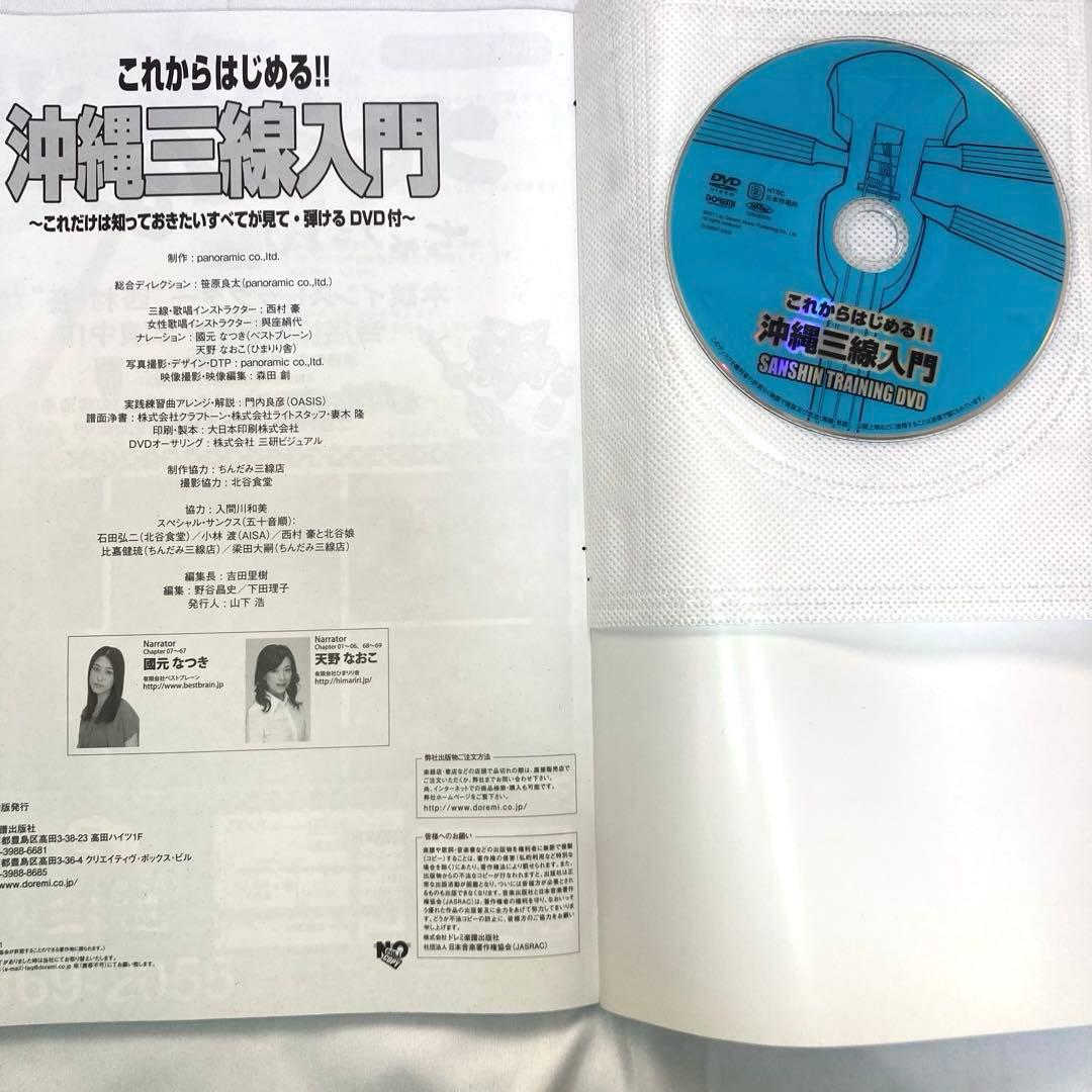 【美品】三線 沖縄 初心者 人工皮 蛇革 蛇皮 収納袋 付属品 DVD 和楽器