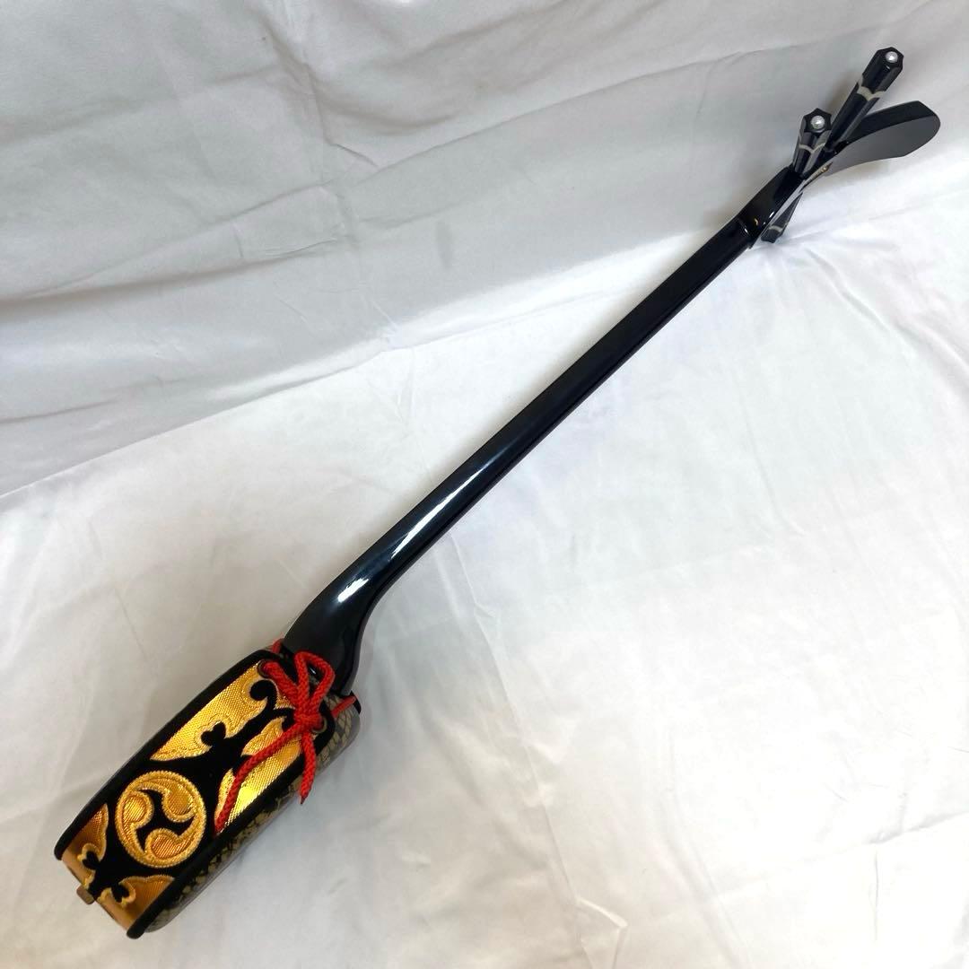 【美品】三線 沖縄 初心者 人工皮 蛇革 蛇皮 収納袋 付属品 DVD 和楽器