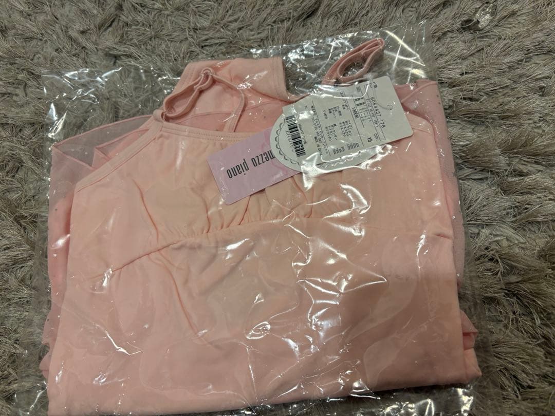 mezzo piano スカート付きレオタード 130センチ