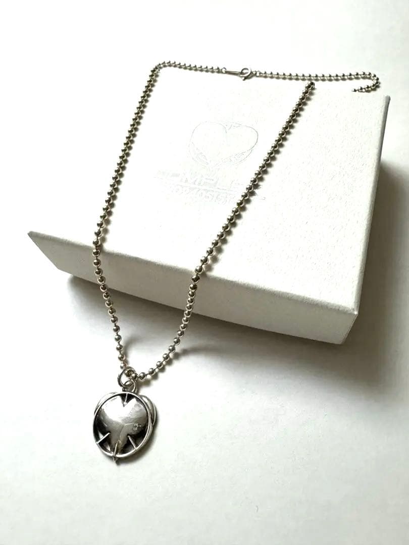 COMPLE 「日本一心」 2024/ピースハート シルバーネックレス