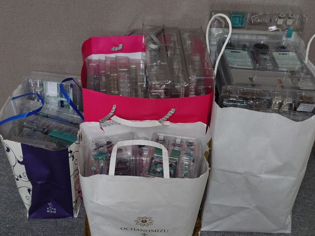 全120号全部品＆ディスプレイ台セット　アシェット　ブルートレイン3車両をつくる