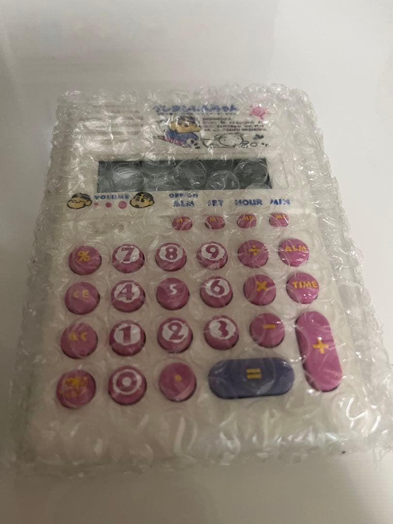 バンダイ　クレヨンしんちゃん　嵐を呼ぶ電卓