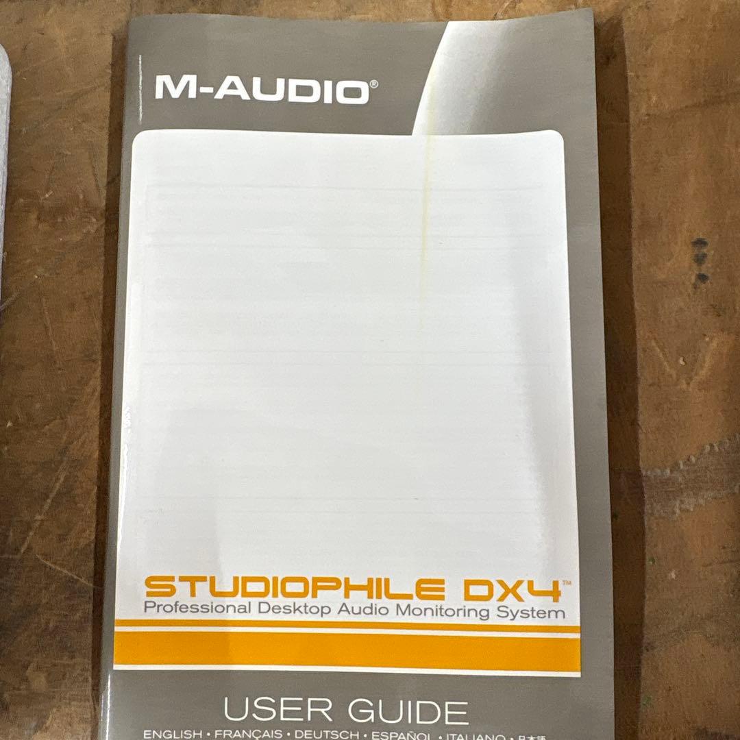 【新品未使用】M-AUDIO STUDIOPHILE DX4 スピーカー
