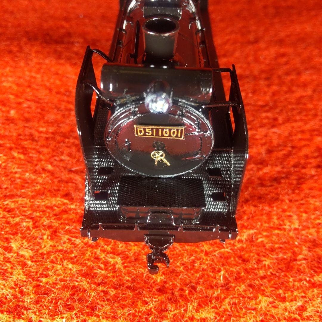 Ｄ51、アダチ、動作確認済み、蒸気機関車、HOゲージ