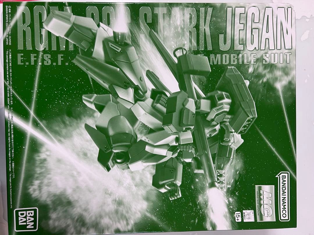 MG 1/100 スタークジェガン 【プレミアムバンダイ限定・未組立】