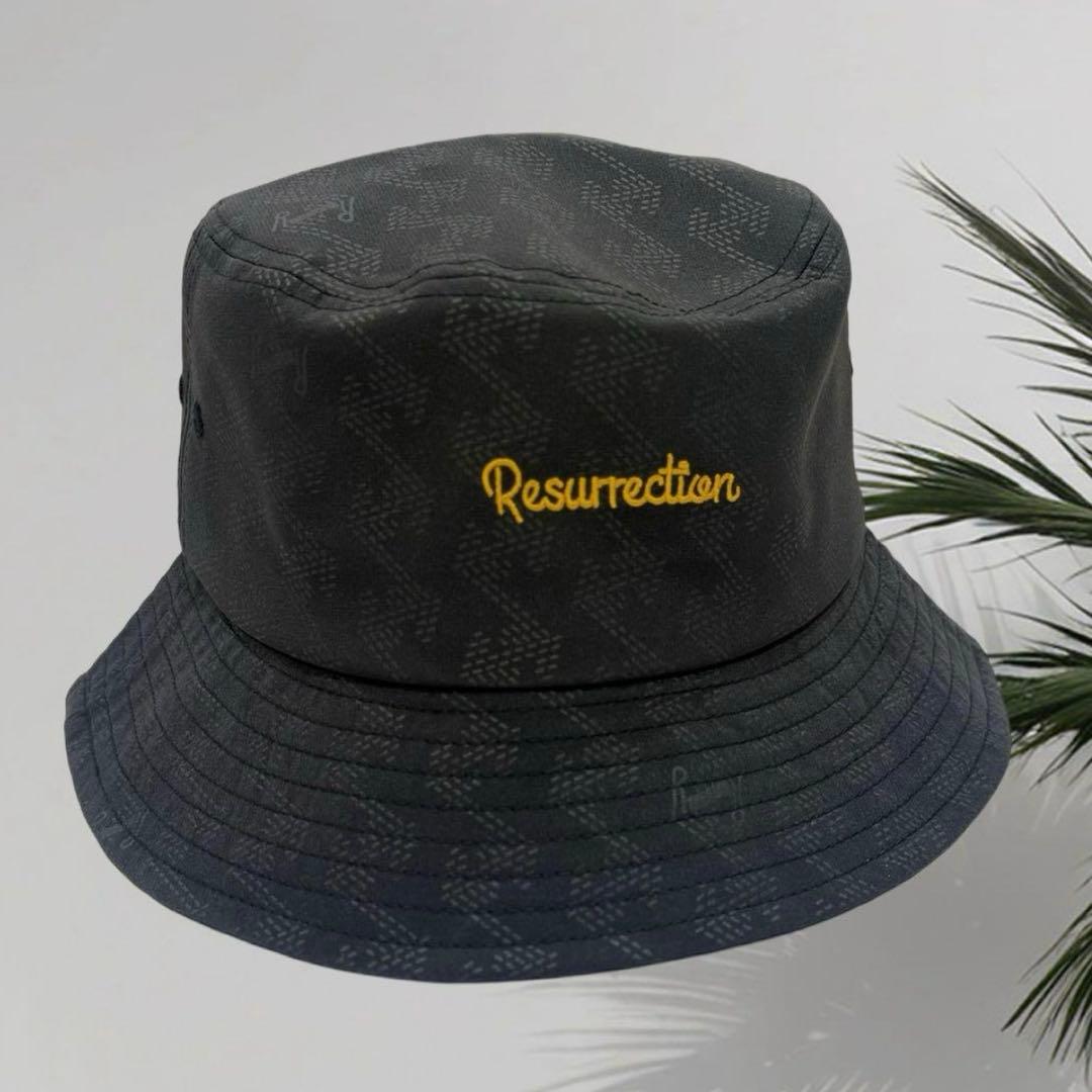 【新品】レザレクション　バケットハット　黒　M