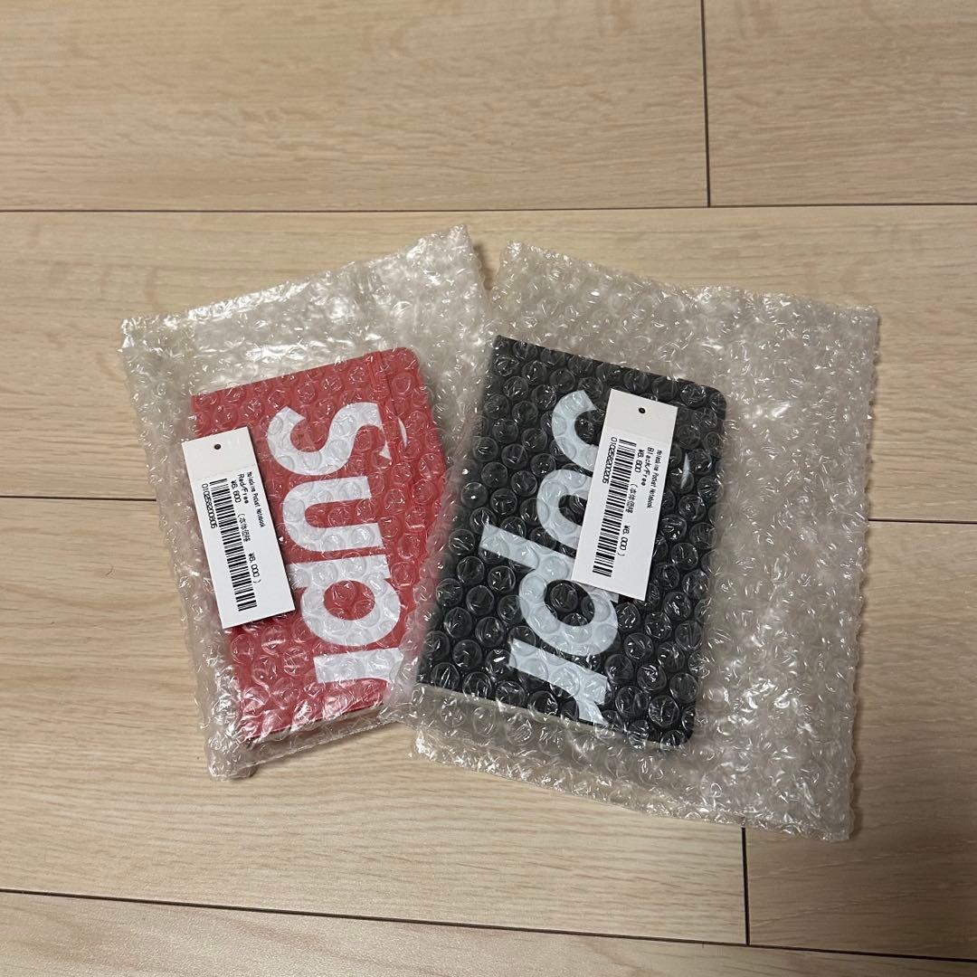 【supreme】モレスキンポケットノートブック赤黒セット