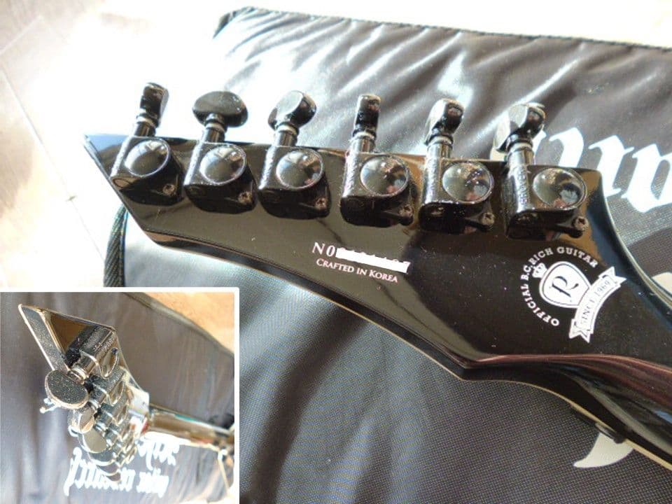 B.C.Rich　NJ DLX JR.V　B.C.リッチ　フライングV　【美品】