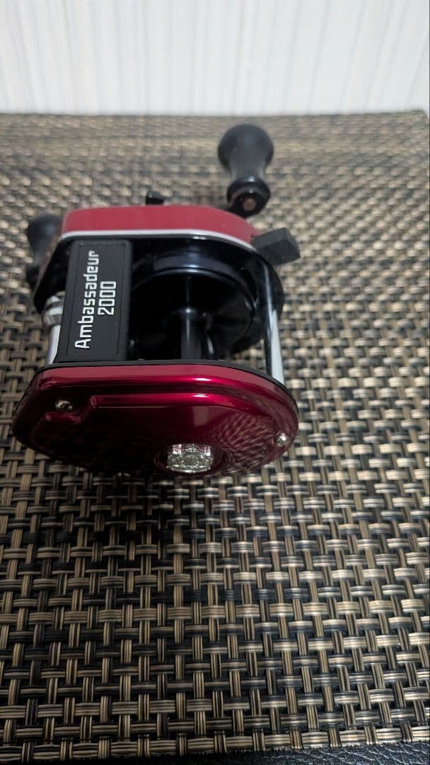 未使用 ABU 2000 レッド アブ 2000 アンバサダー アブガルシア