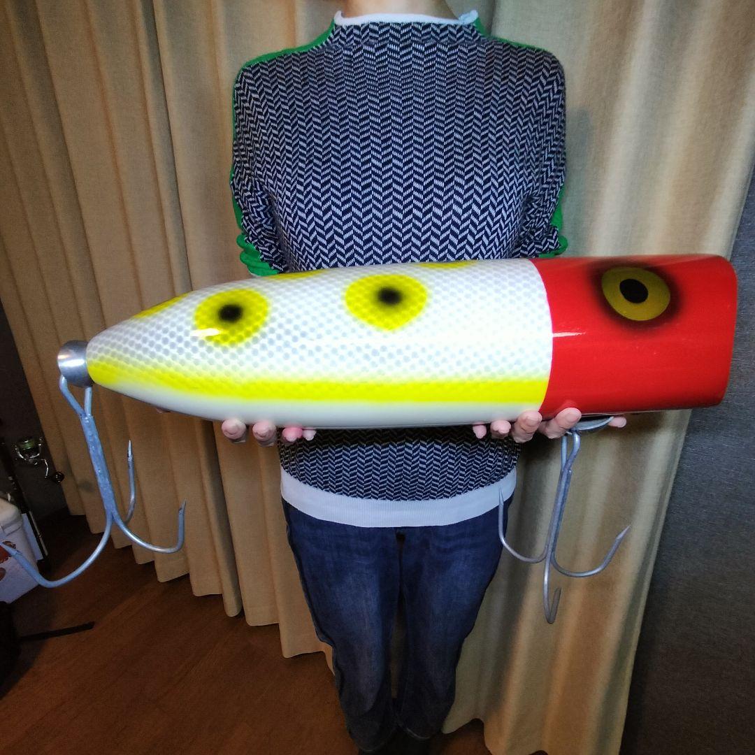 【激レア】HEDDON ヘドン ラッキー13 超デカいルアー　オブジェ
