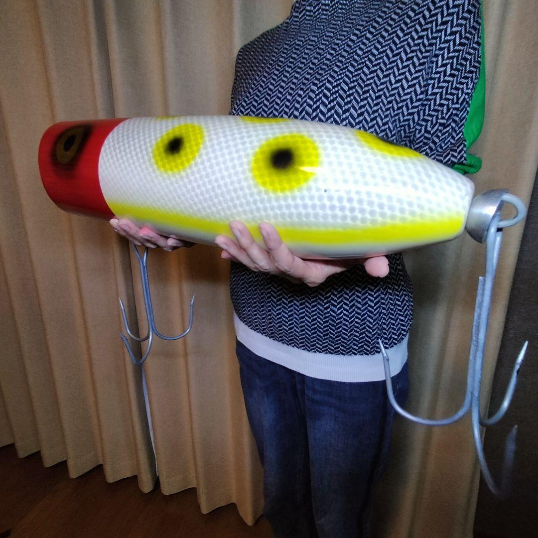 【激レア】HEDDON ヘドン ラッキー13 超デカいルアー　オブジェ