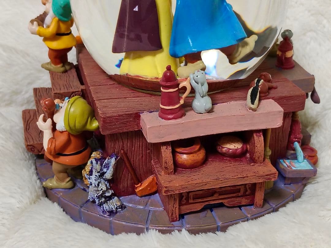 白雪姫　ヴィンテージ　スノードーム　ディズニー　オルゴール 　入手困難　廃盤