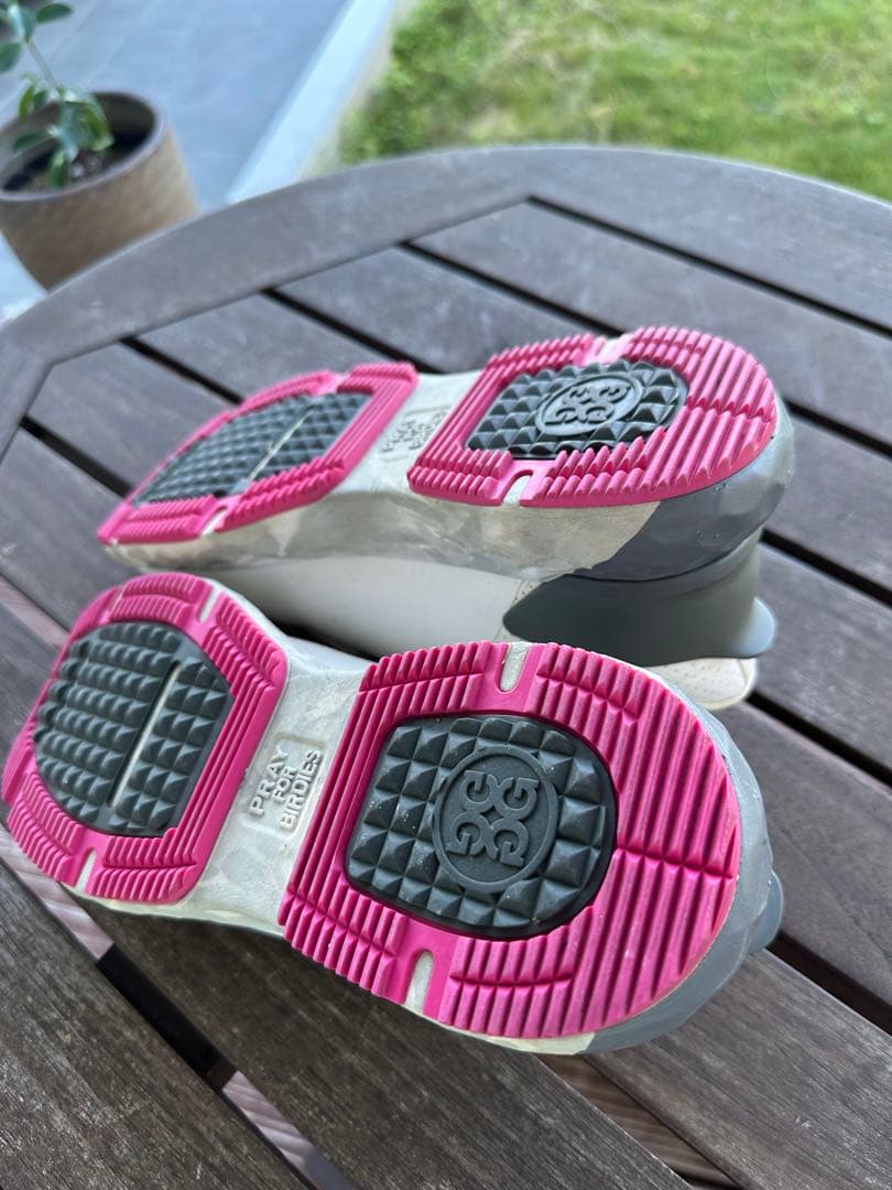 定価44,000 G/FORE ホワイトゴルフシューズ 25.0 ジーフォア