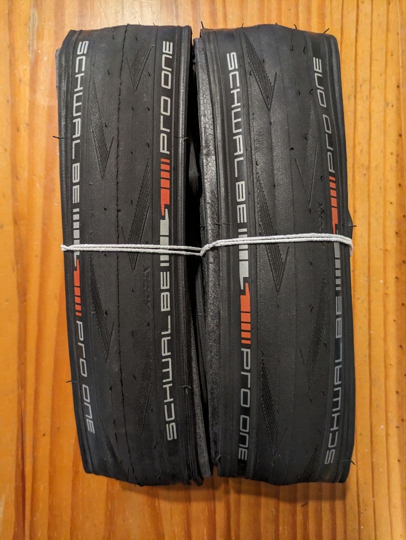 SCHWALBE PRO ONE チューブレスタイヤ 2本セット 700✕28c