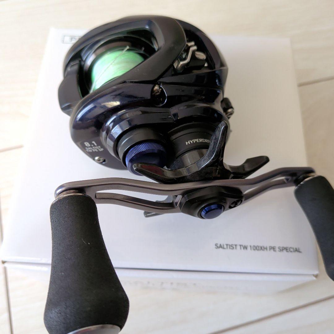 ダイワ ソルティスト TW 100XH PE SPECIAL 美品 箱あり