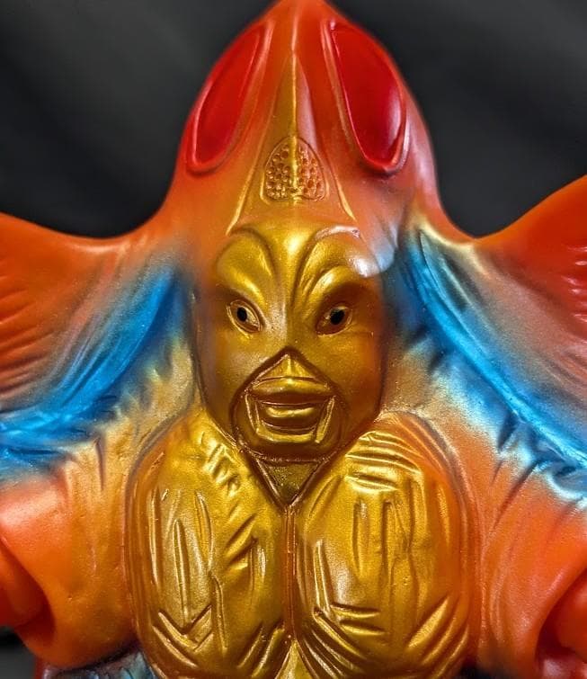 アイアン「ミラーマン」登場怪獣（ブルマァク復刻）ソフビフィギュア