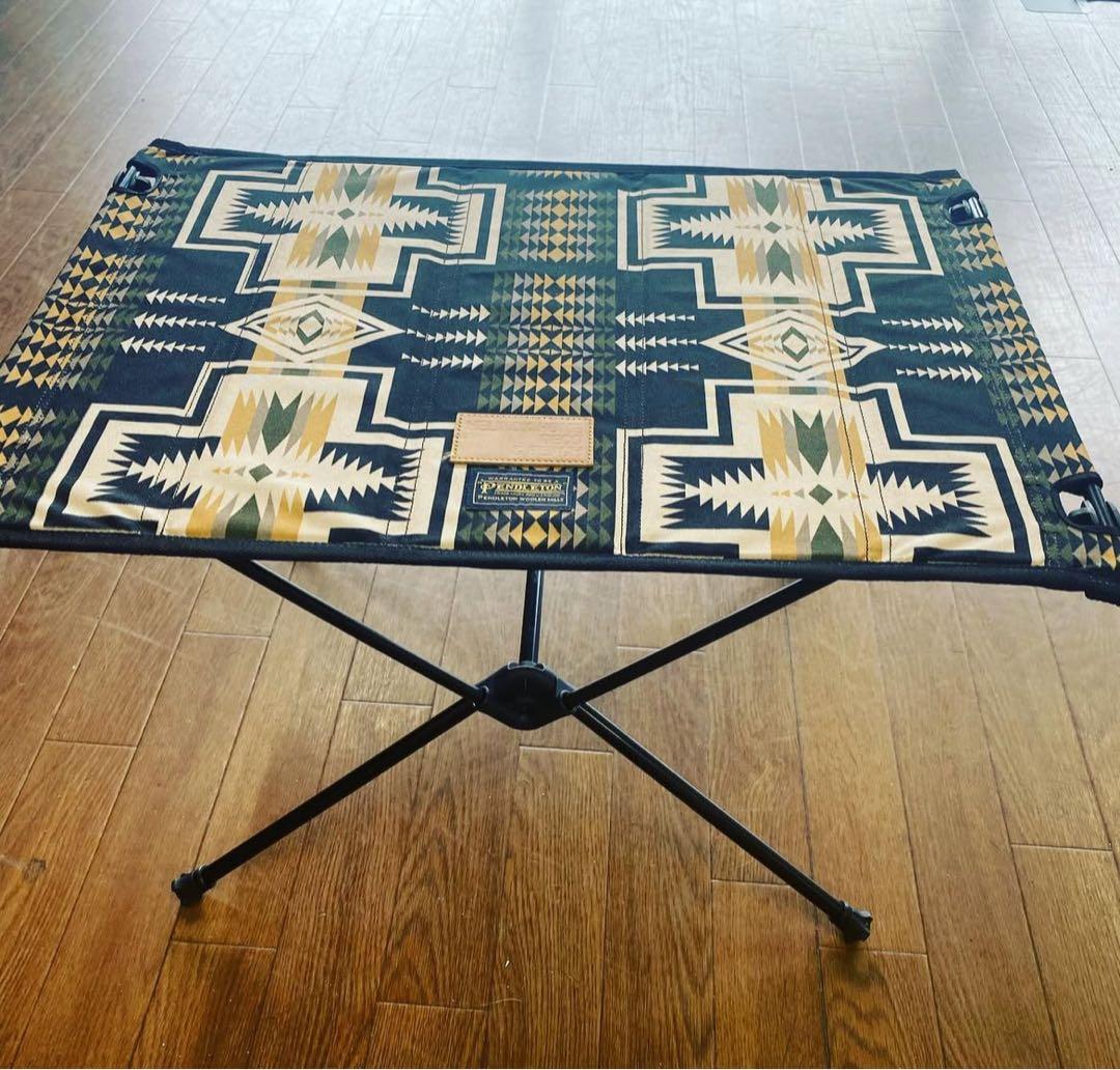 【廃盤美品】PENDLETON Helinox ペンドルトン　コンパクトテーブル