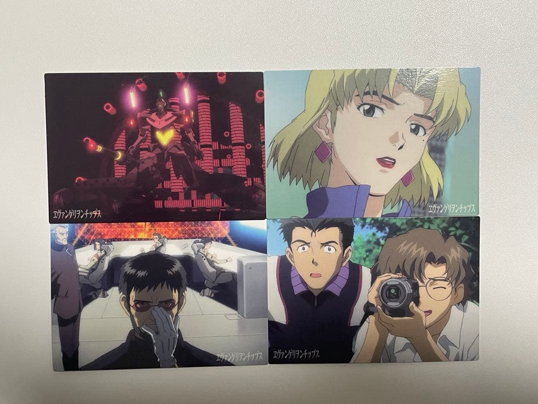 【34枚】エヴァンゲリオン チップス カード Calbee ポテトチップス