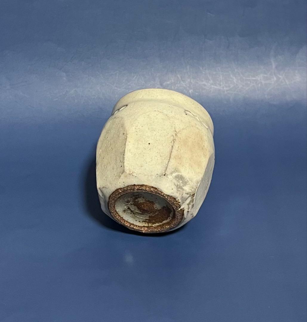 益子焼　石川雅一作　粉引　ぐい呑み