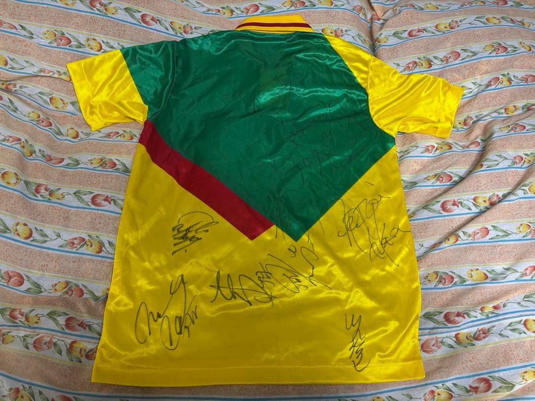 ジェフユナイテッド市原・千葉 ユニフォーム　JEF UNITED 当時物　サイン