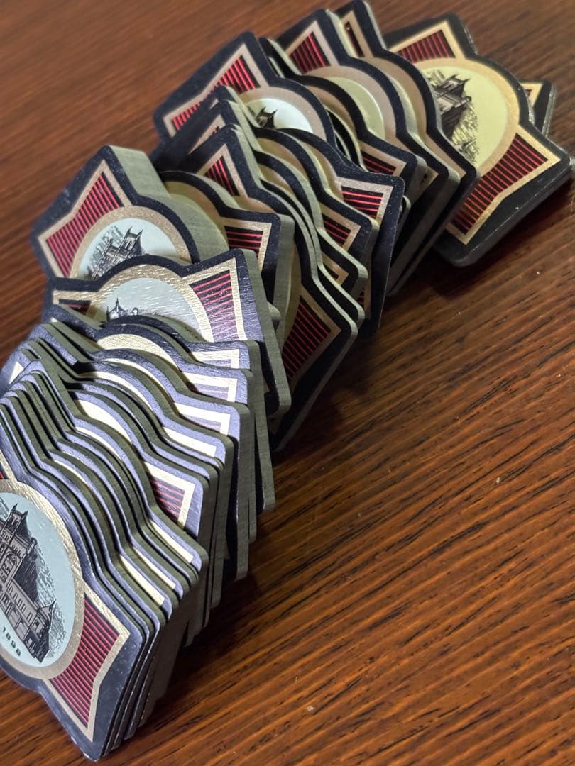 海外紙物　お洒落なラベル　建物デザイン　大量　1名様