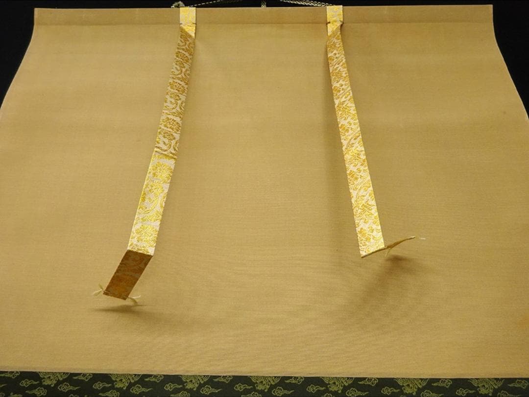 【真作】掛軸 田上芳泉『旭日鶴』日本画 絹本 肉筆 共箱付 掛け軸 p06219