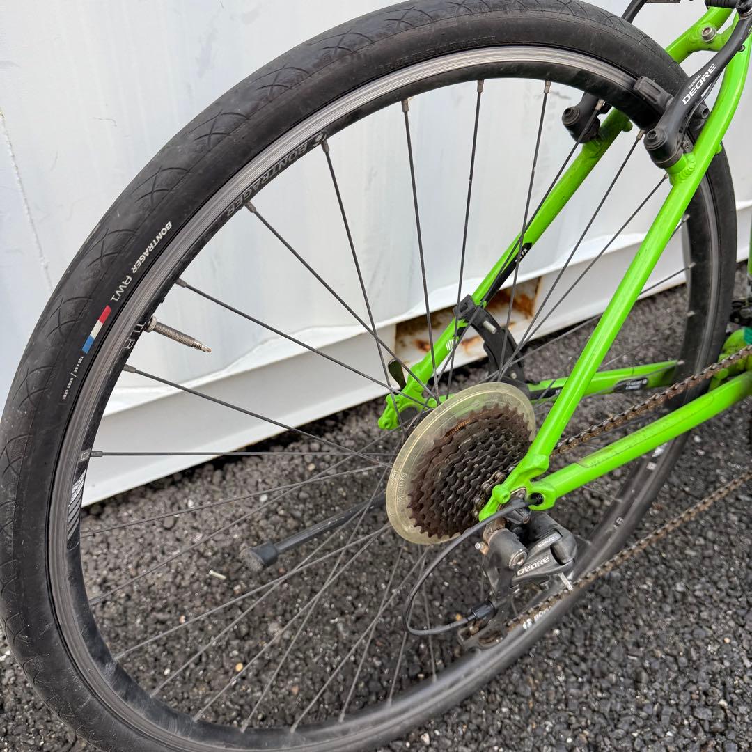 クロスバイク 7.4FX 身長175-186cm 定価8.3万円 グリーン