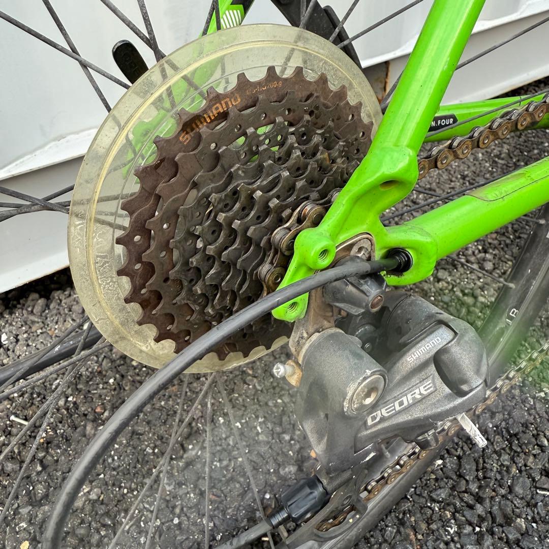 クロスバイク 7.4FX 身長175-186cm 定価8.3万円 グリーン