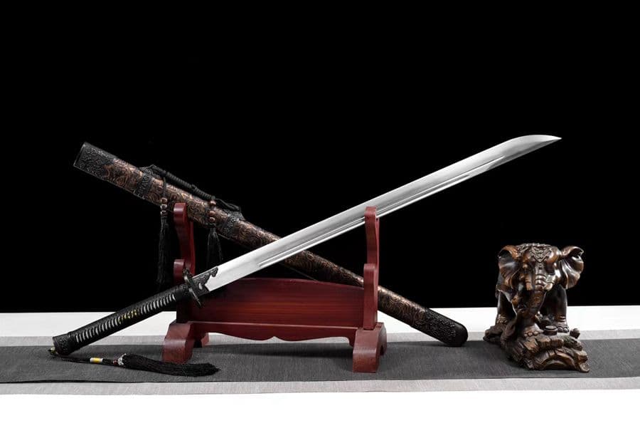 武具　刀装具　日本刀　模造刀　居合刀  梅の青刀