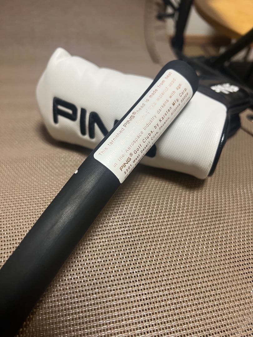 超激シブ⭐️PING ZING2 パター ヘッドカバー付き⭐️美品‼️