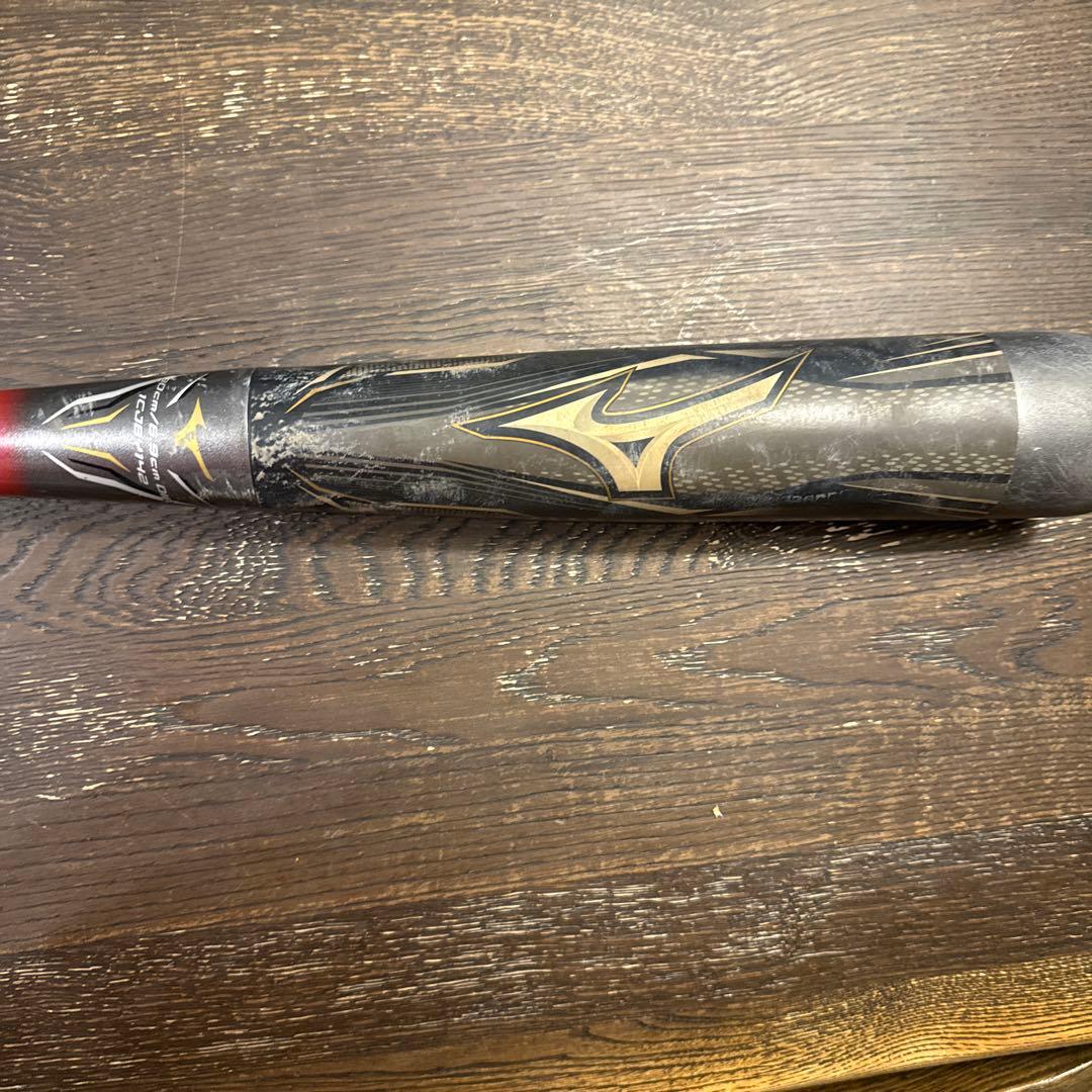 Mizuno 軟式野球バット セイコマックス 赤黒