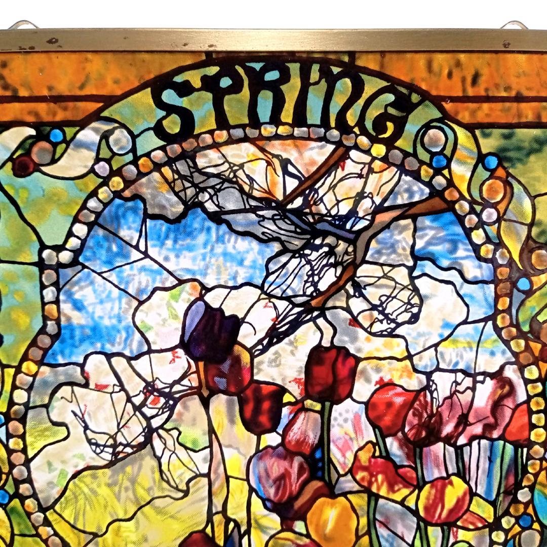 ルイスCティファニー ステンドグラス 四季・春夏秋冬グラスマスターズ社