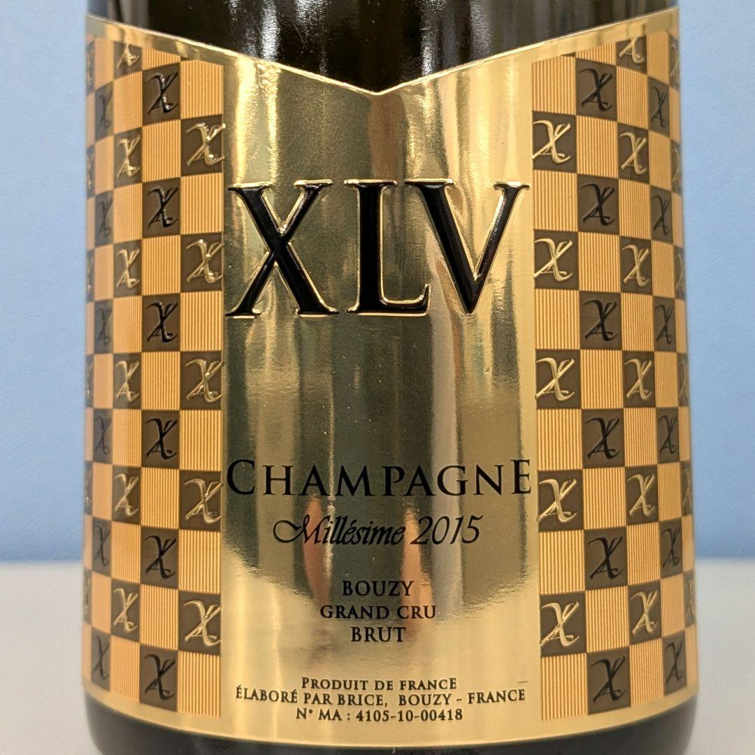 シャンパーニュ　XLV　ザヴィエ　グランクリュ 2015年　ミレジメ　未開栓
