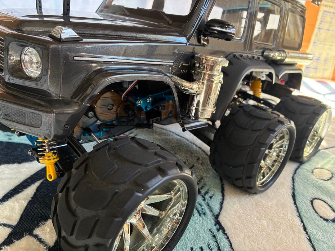 タミヤ g601 メルセデスベンツ G63 AMG 6×6 モンスタートラック風
