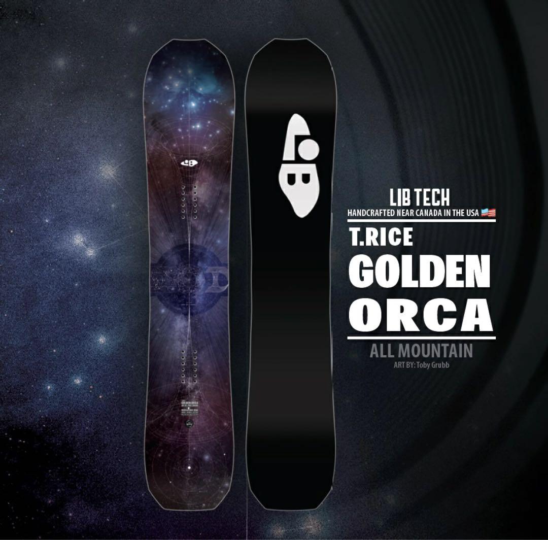新品未使用　25-26 LIBTECH T.RICE GOLDEN ORCA