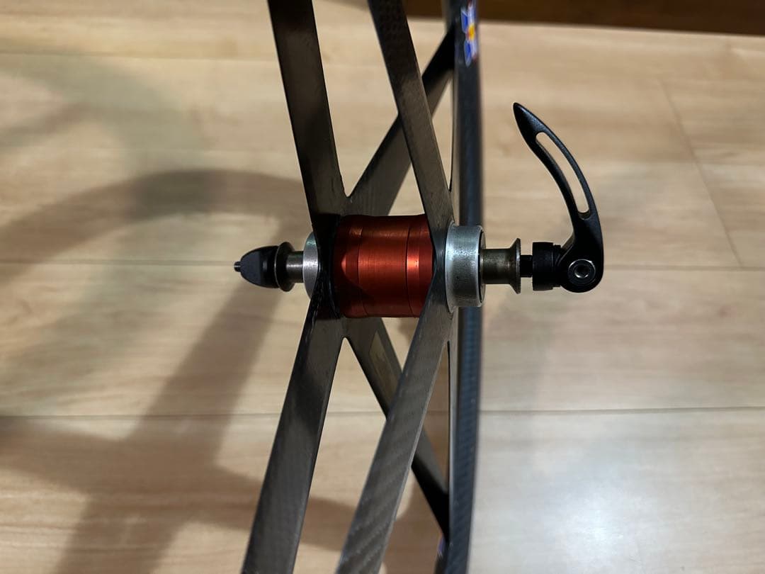 フロントのみ　フルメンテ済　SPINERGY REV-X 650C クリンチャー