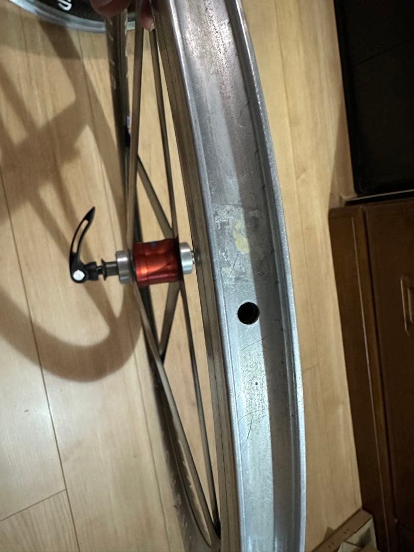 フロントのみ　フルメンテ済　SPINERGY REV-X 650C クリンチャー