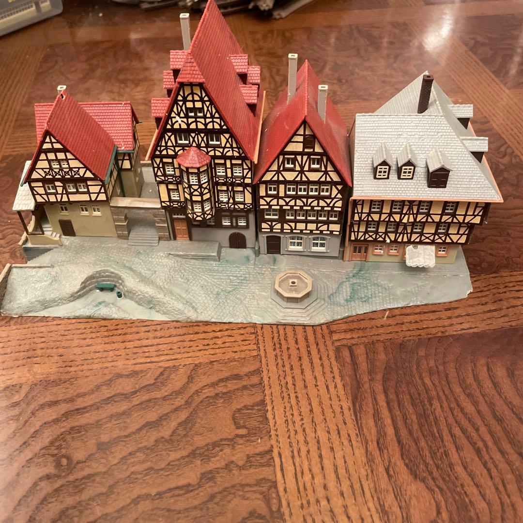 Nゲージ ドイツ風建物模型 6点 ストラクチャー VOLLMER kibri