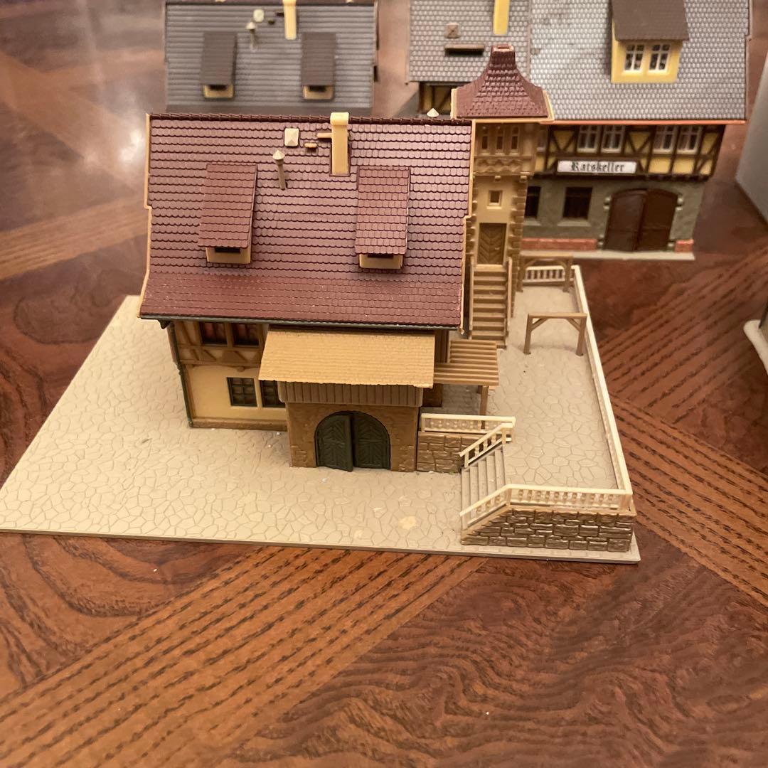 Nゲージ ドイツ風建物模型 6点 ストラクチャー VOLLMER kibri